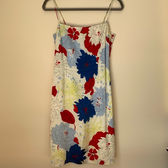 Vintage Tommy Hilfiger 100% Silk Mini Dress Size 2 - Picture 3 of 6